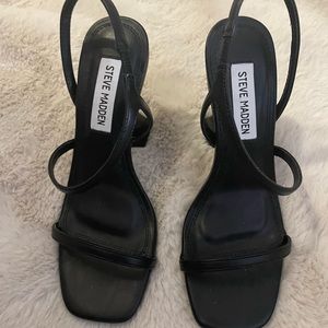 Steve Madden , square heeled strappy sandal